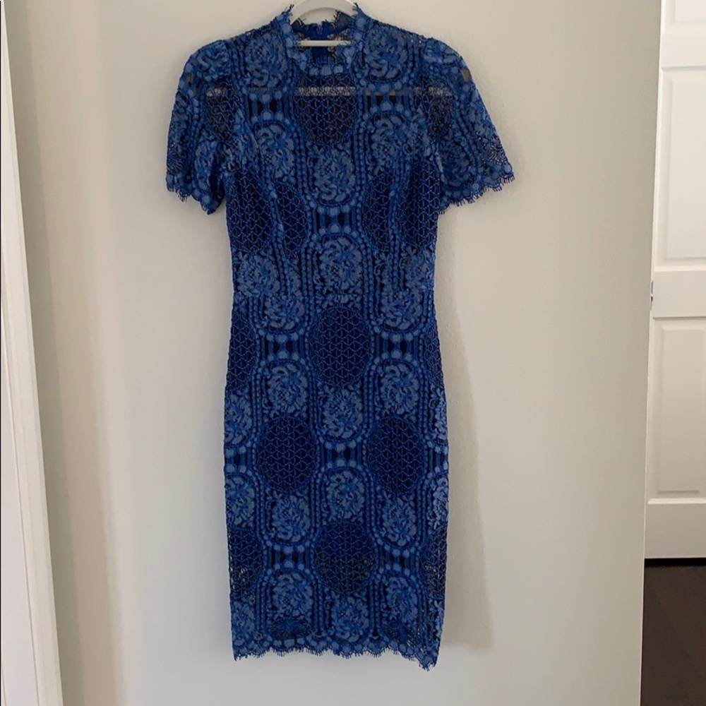 Alexis midi lace dress